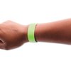 Sicurix Security Wristbands, 0.75" x 10", Green, 100PK 85060